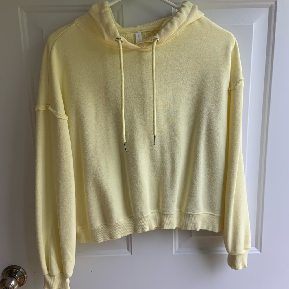 Yellow Hoodie Sweatshirt